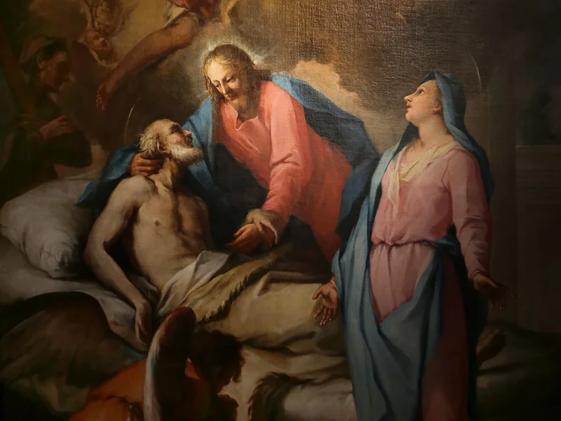 1692-Apollonio Nasin - Transito di san Giuseppe